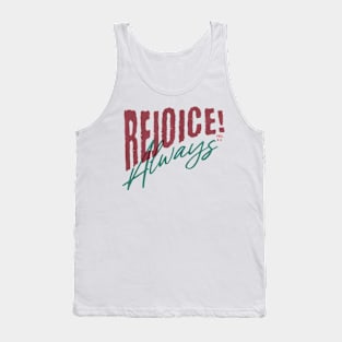 Rejoice Always Phil 4:4 Tank Top